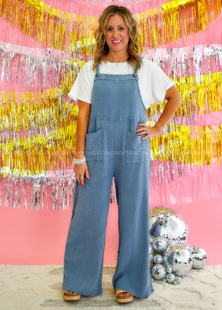Heyson Gauze Overalls - 3 Colors - LAST ONE FINAL SALE