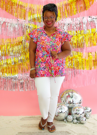 Strawberry Letters Top* FINAL SALE *