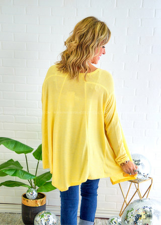 Beach Town Top - Yellow - FINAL SALE