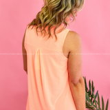 Laura Solid Sleeveless Top - 10 Colors* LAST ONES FINAL SALE *
