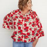Court Of Roses Top - LAST ONES FINAL SALE