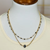 Fiona Crystal Necklace Set - 2 Styles