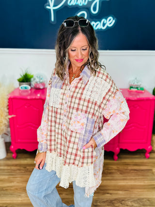 Cottage Cutie Top - Pink