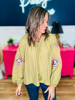 Loose Fit Voluminous Sleeves Blouse