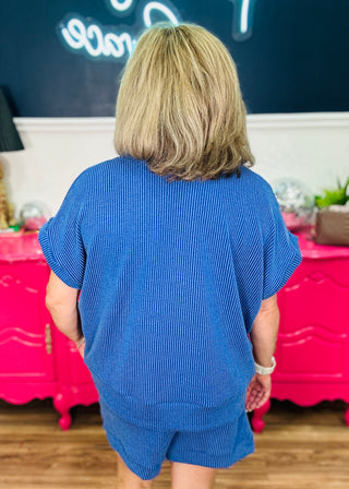 Malibu Top - Royal - FINAL SALE