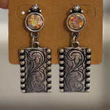 Western Glitz Drop Earrings - PREORDER