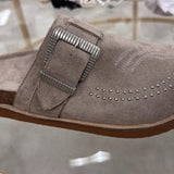Juniper Slides - Grey - FINAL SALE