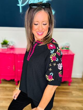 Moon Bloom Top - FINAL SALE