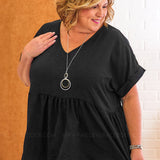 Long Time Coming Top - Black* FINAL SALE *