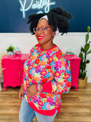 Lola Vibrant Bloom Top