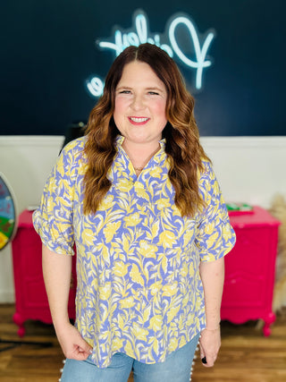 Dear Scarlett Shine So Bright Lizzy Breeze Blouse