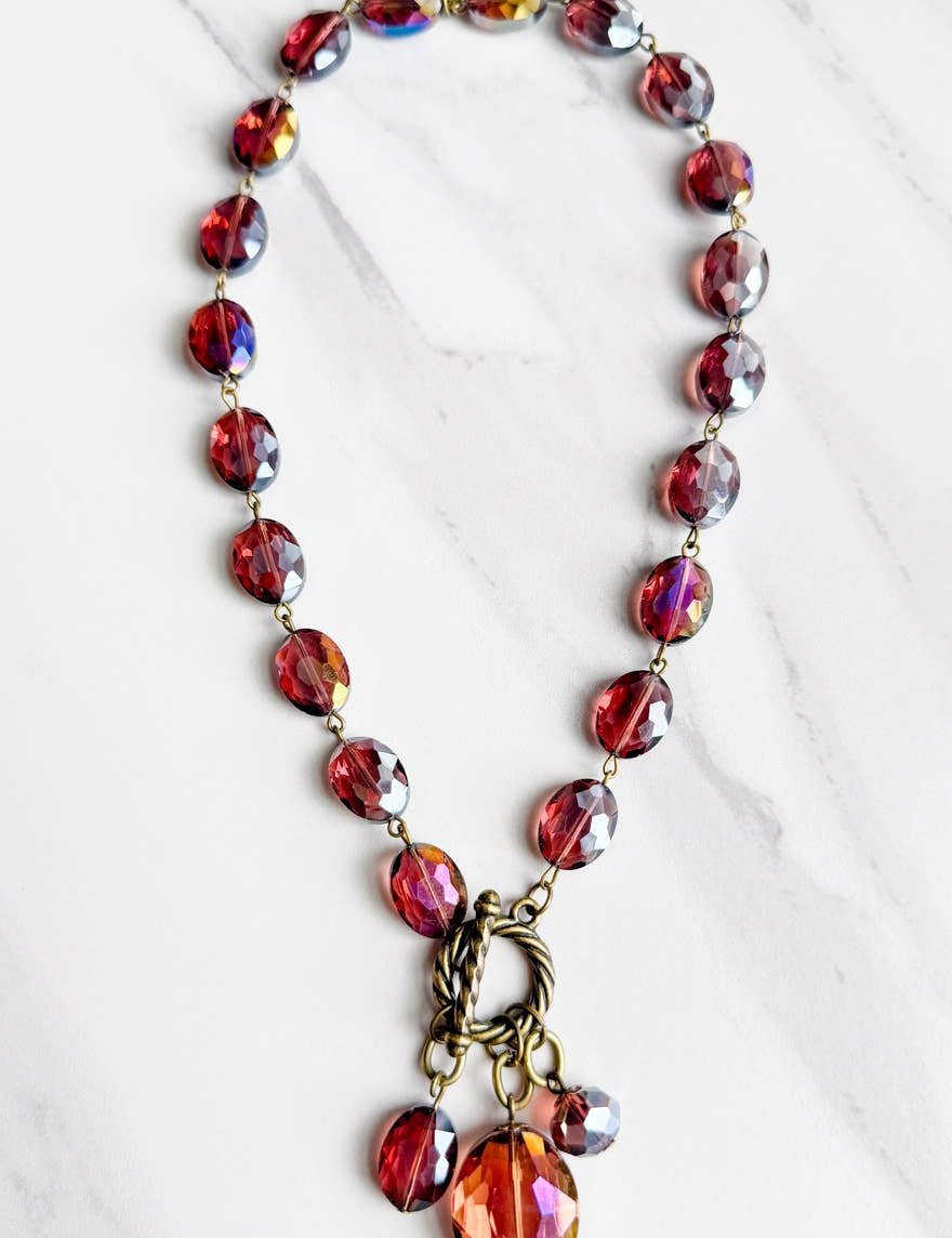 Carolina Glass Beaded Necklace - 2 Styles
