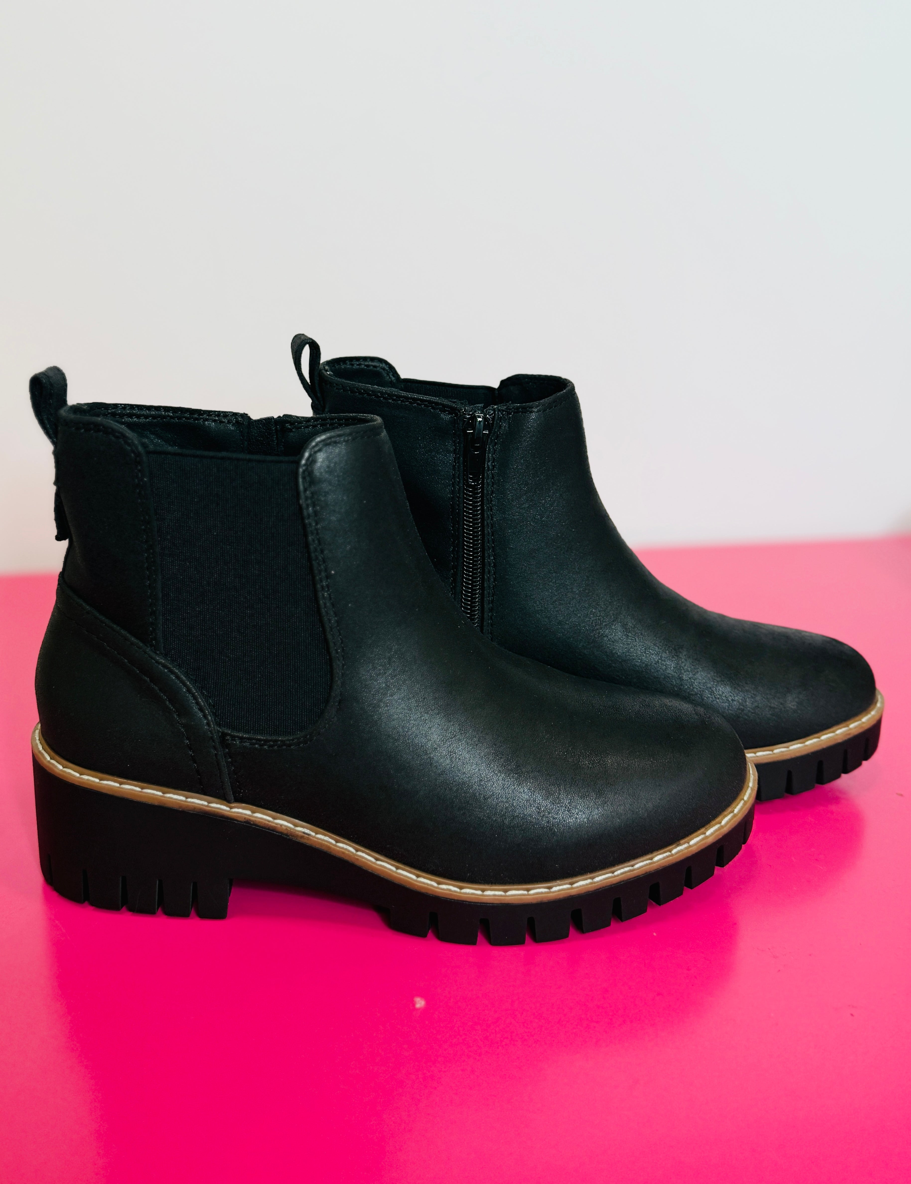 Pasadena Boots by Very G - Black - FINAL SALE