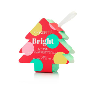 DB -  Spongelle Holiday Tree Buffer - Bright