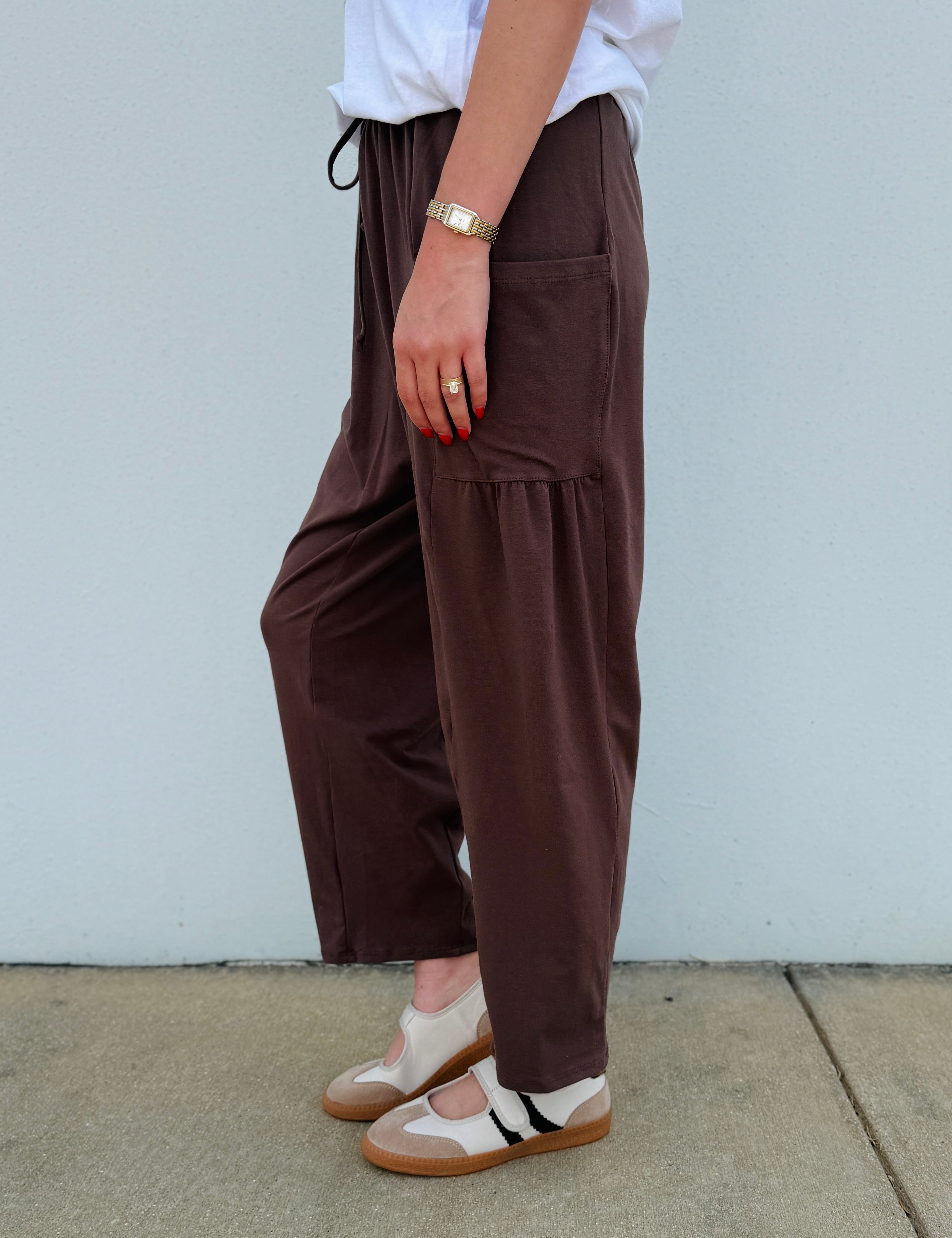 Signature Boho Lounge Pants - Brown