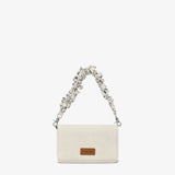 Wrangler Scrunchie Strap Flap Crossbody Bag - Beige