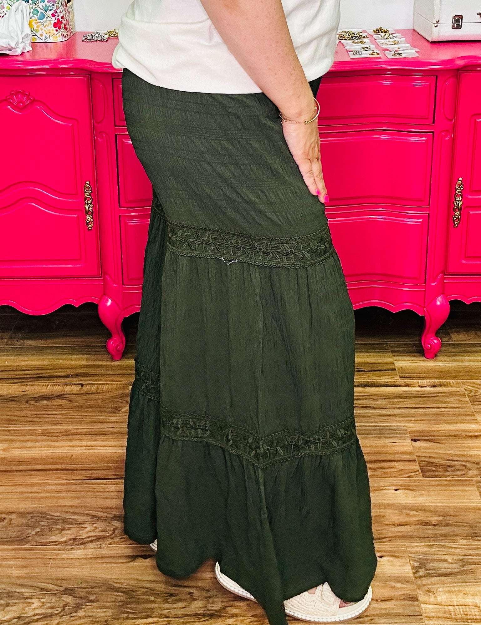 Moss & Lace Pants