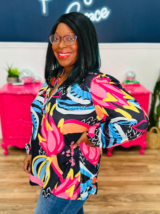 Radiant Rhythm Top - FINAL SALE