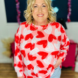Fluttering Hearts Top - FINAL SALE