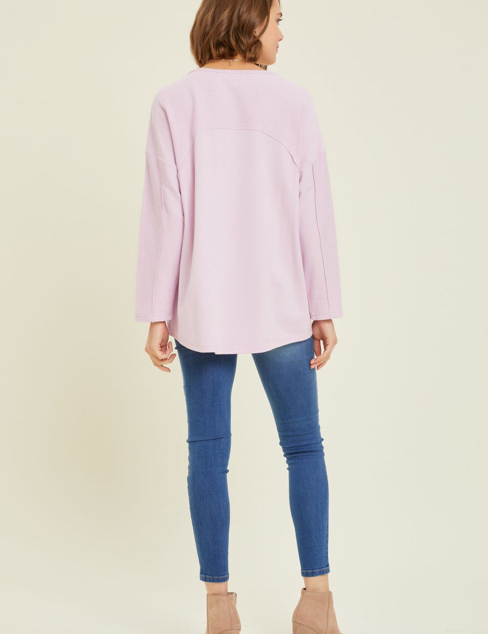 Bridget French Terry Top - FINAL SALE
