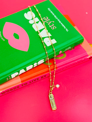 Nyah Cross Pendant Necklace