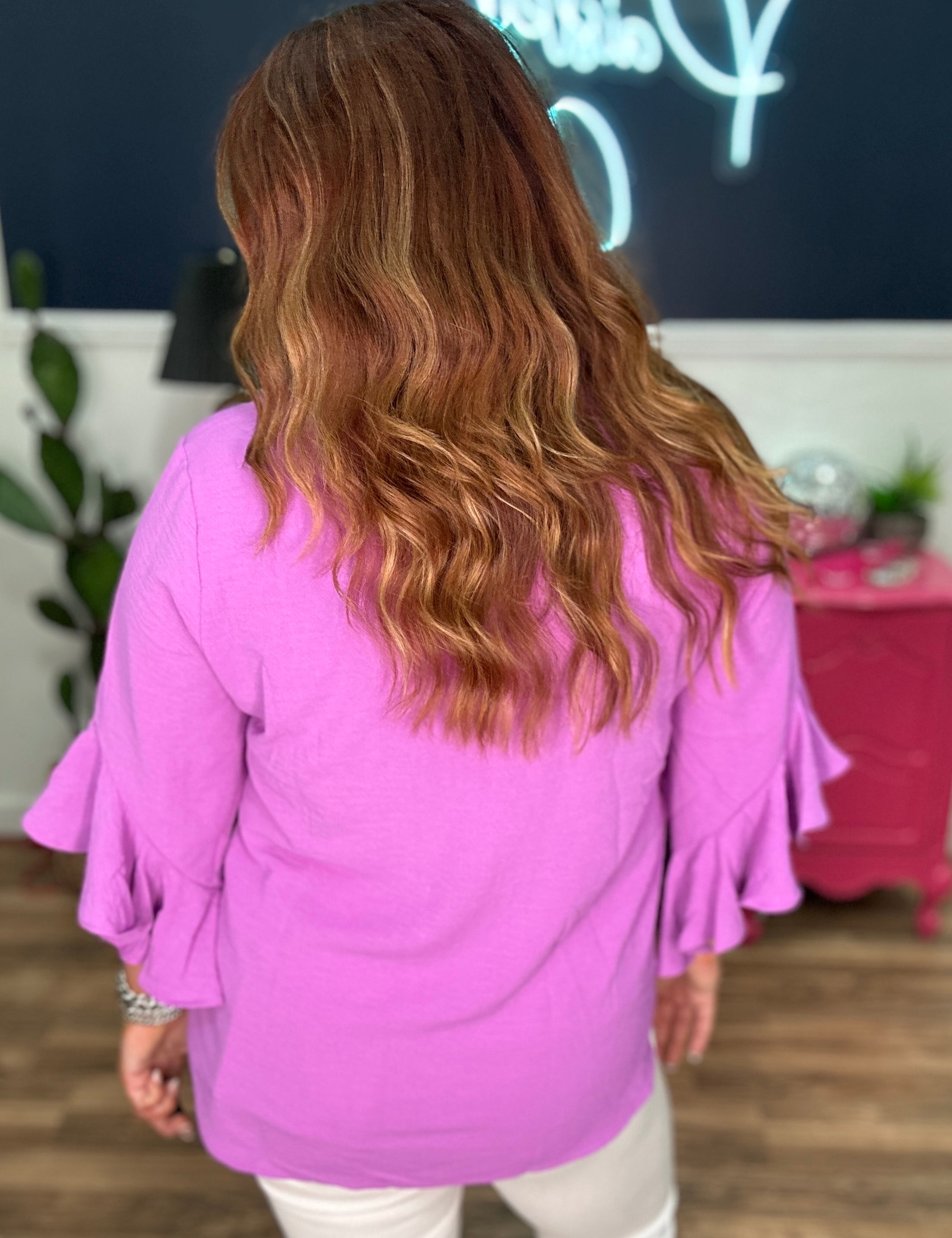 Ruffle Rendezvous Top - LAST ONES FINAL SALE