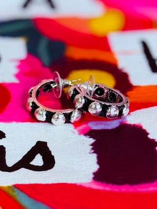 Faye Bubble Hoop Earrings