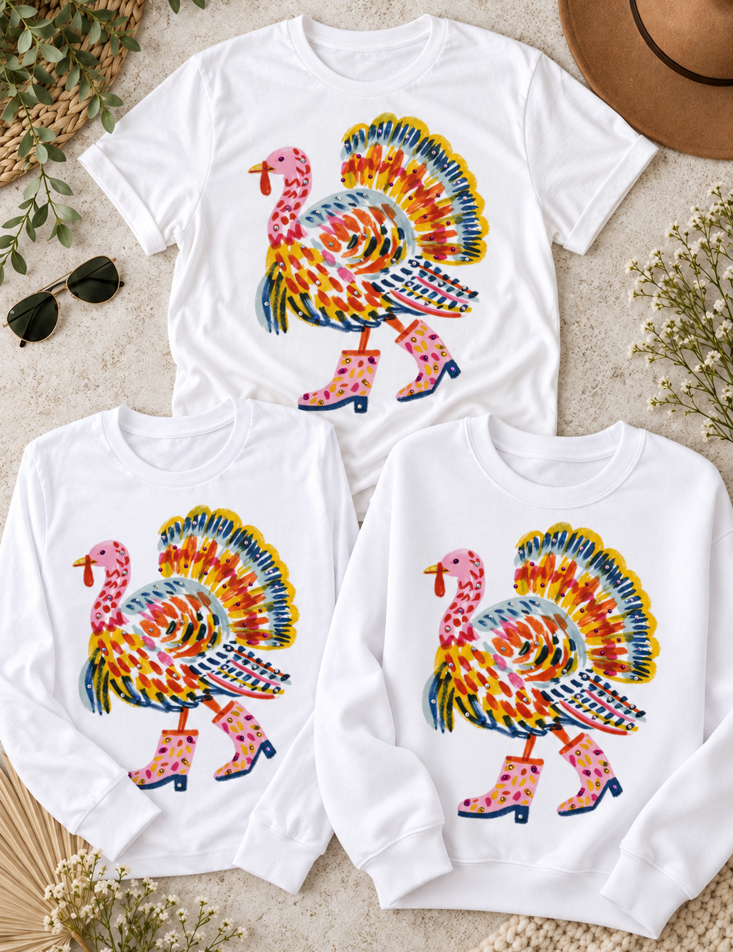 Hot To Turkey Trot Boujee Tee - 3 Styles