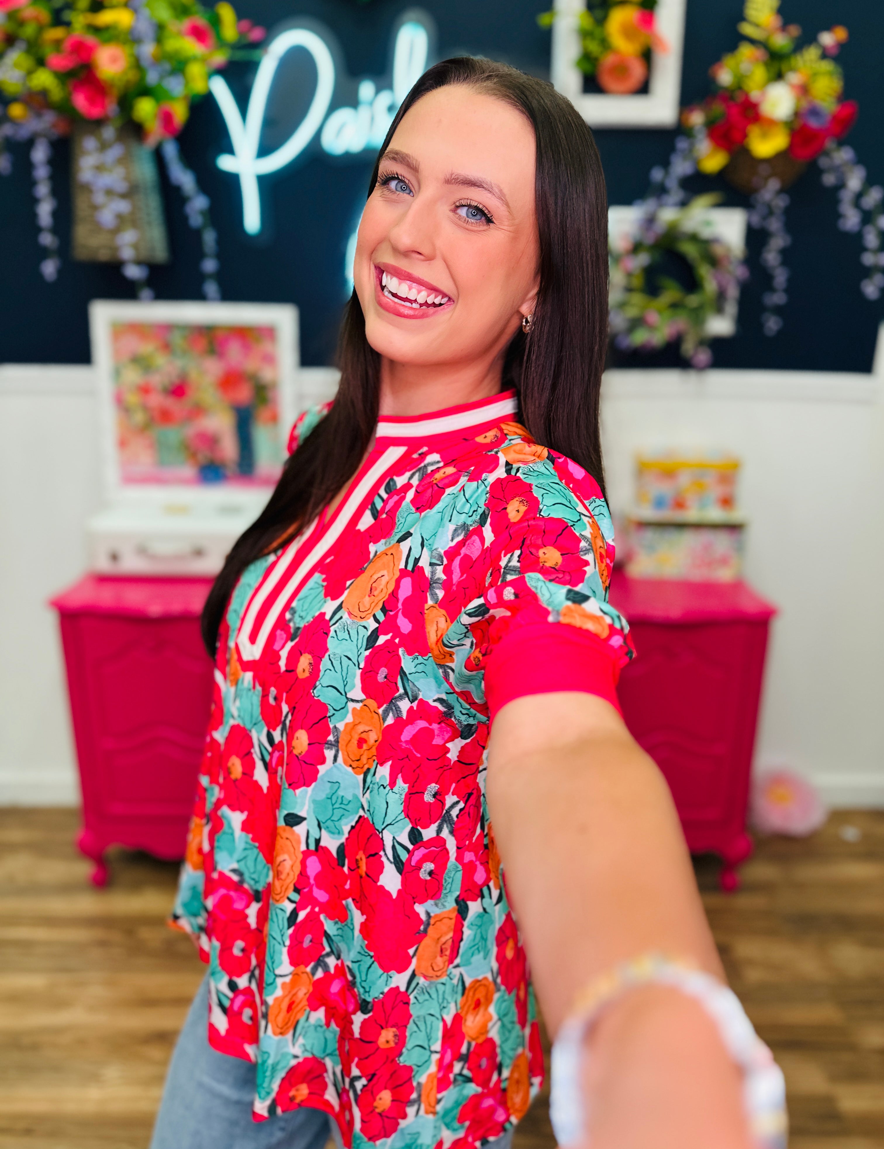 Summer Bouquet Top