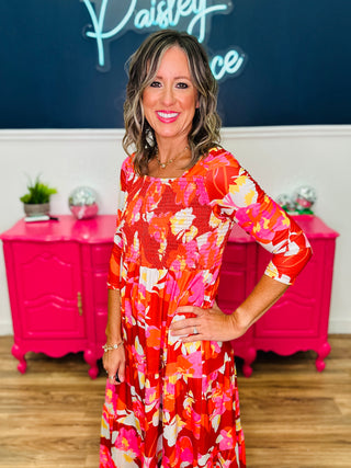 Petal Heatwave Dress