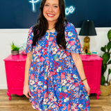 Floral Game On Point Dress - Lavender* FINAL SALE *