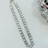 Multicolored Necklace - Silver/Crystal
