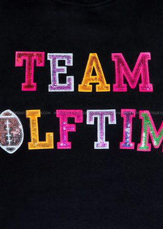 Team Halftime Sweatshirt - Black - GAMEDAY