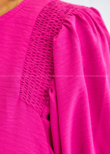 Load image into Gallery viewer, Shake It Away Top - Hot Pink
