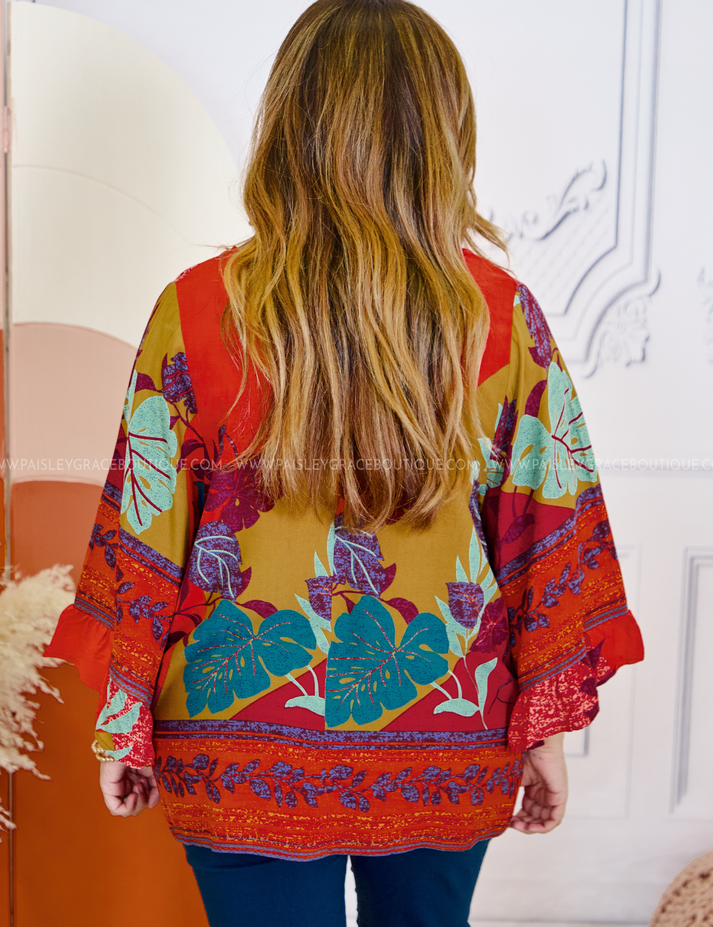 Palm Before The Storm - Rose/Green* LAST ONES FINAL SALE *