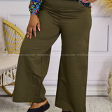 Chic Solid Wide Leg Crop - 10 Colors* FINAL SALE *