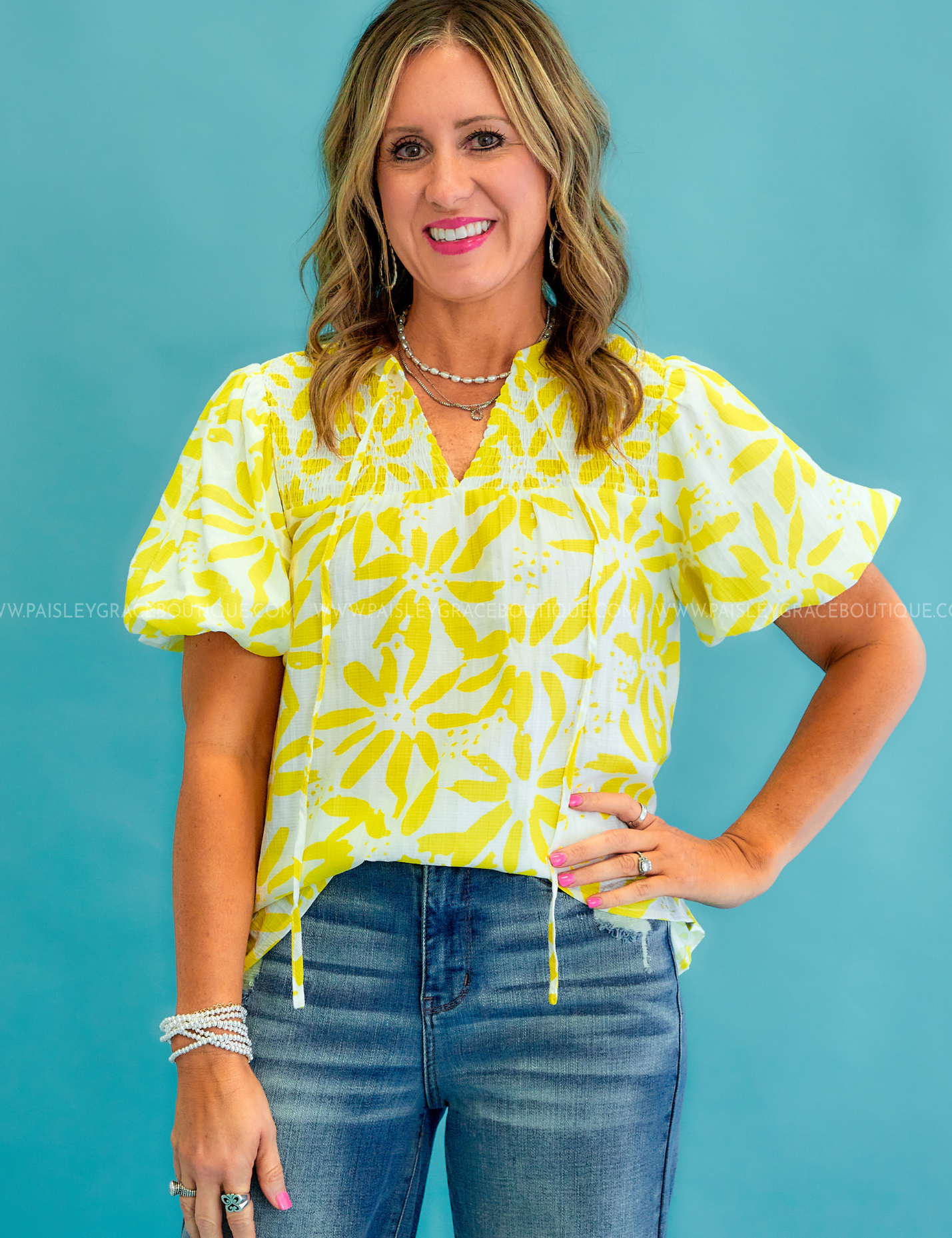 When Life Gives You Lemons Top* LAST ONES FINAL SALE *