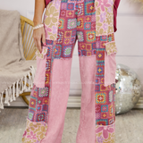 Its So Obvious Pants - Pink/Floral