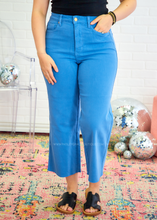 Load image into Gallery viewer, Cassidy Cropped Wide Leg Jeans by Judy Blue - Sky Blue
