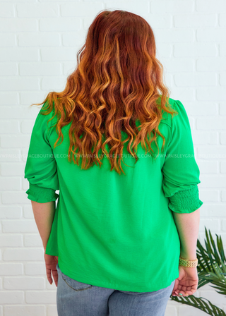 Worthy Vision Top - Apple Green - LAST ONE FINAL SALE