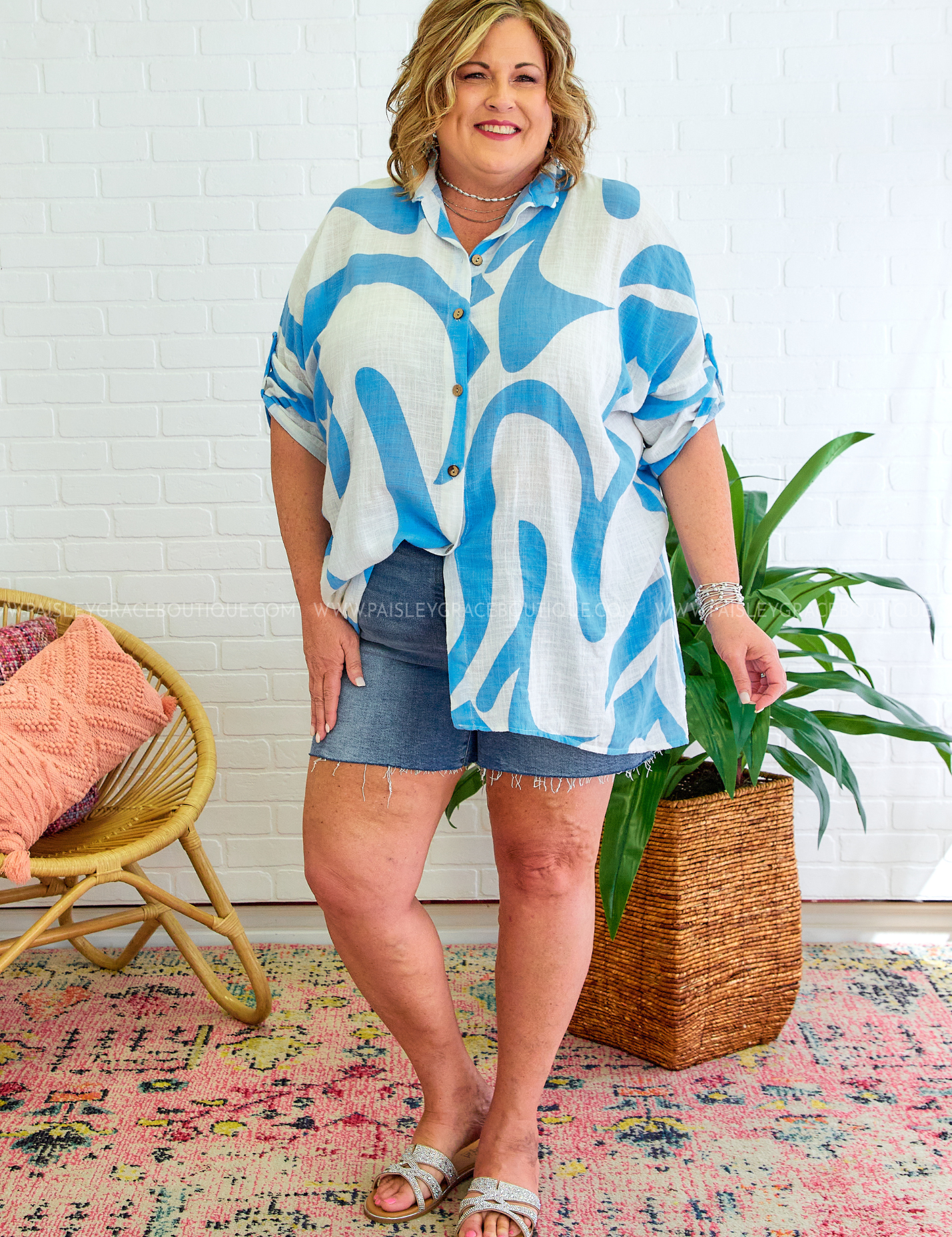 Beachside Chic Top - LAST ONES FINAL SALE