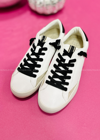 Ruby Sneakers by Shu Shop - Black & White