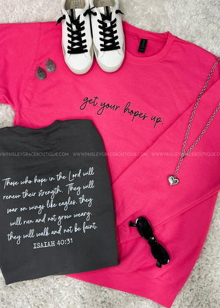 Get Your Hopes Up Sweatshirt - 2 Colors