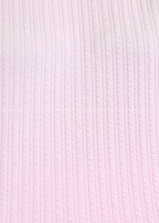 Natasha Textured Crop Pants - Pink - FINAL SALE