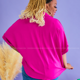 Raise Your Bar Top - Fuchsia* LAST ONES FINAL SALE *