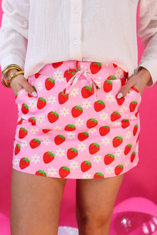 Strawberry Swirl Skort - PREORDER