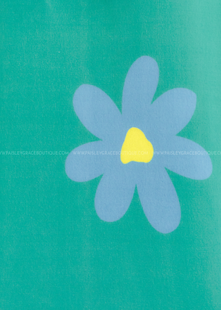 Enjoy The View Top - Turquoise* FINAL SALE *