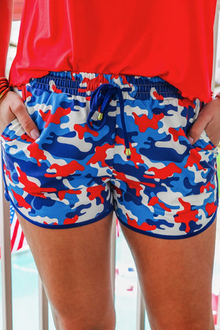 PREORDER- Americana Camo Everyday Shorts