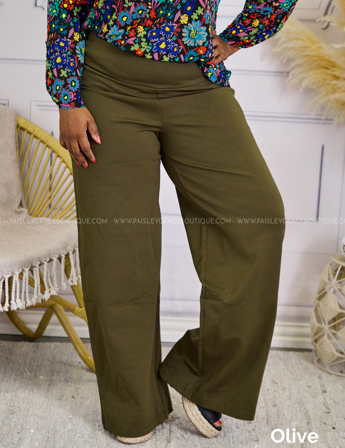 Chic Solid Wide Leg - Fall* LAST ONES FINAL SALE *