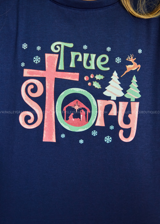 True Story Nativity Top